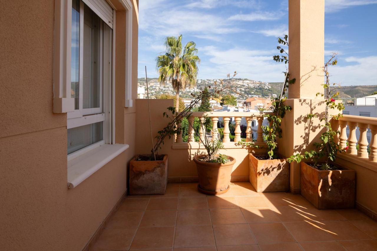 Javea Terraza + Piscina + Vistas Al Mar Platja de Larenal Экстерьер фото